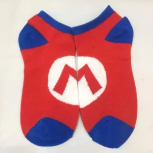 mario m red and blue socks