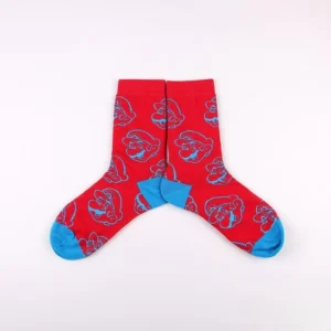 mario red and blue socks