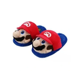 mario slippers kids