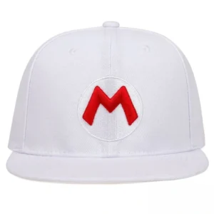 mario white cap