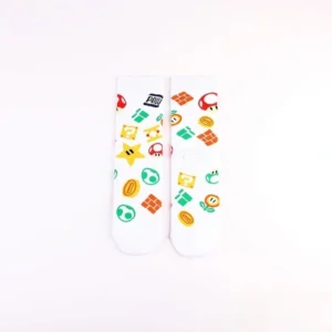 white mario socks