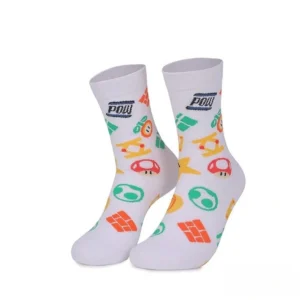 white mario socks