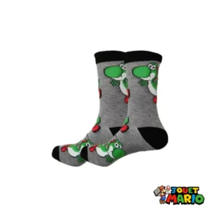 yoshi grey socks